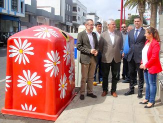 Designer Glascontainer Fuerteventura