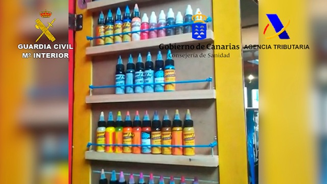 illegale Tattoofarben