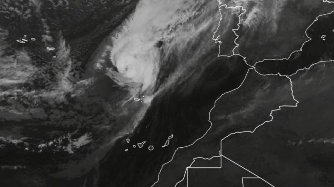 Hurrikan Leslie Satelit