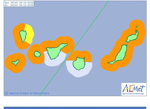 AEMET Alerta Naranja 181118