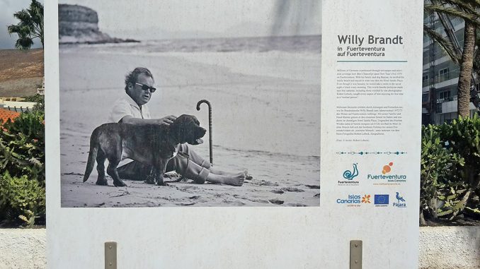 Fototafel mit Hund w