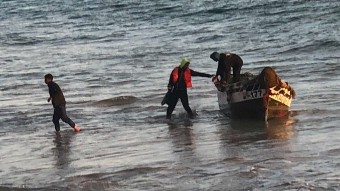 Bootsflüchtlinge Fuerteventura