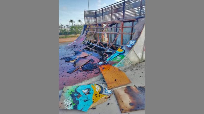 Feuer Skate Park Corralejo w