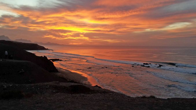 Sonnenuntergang La Pared w