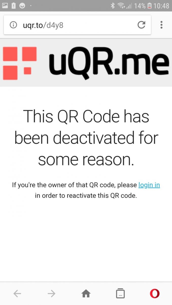 Die QR-Code-Posse von Pájara 2 QR Fehler