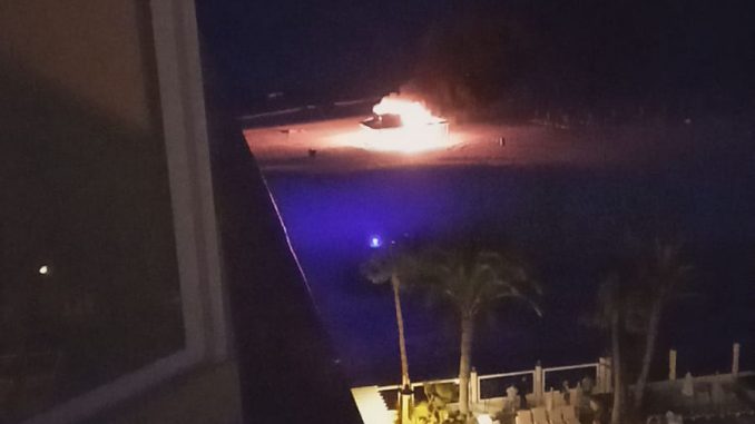 Feuer La Oliva Chiringuito