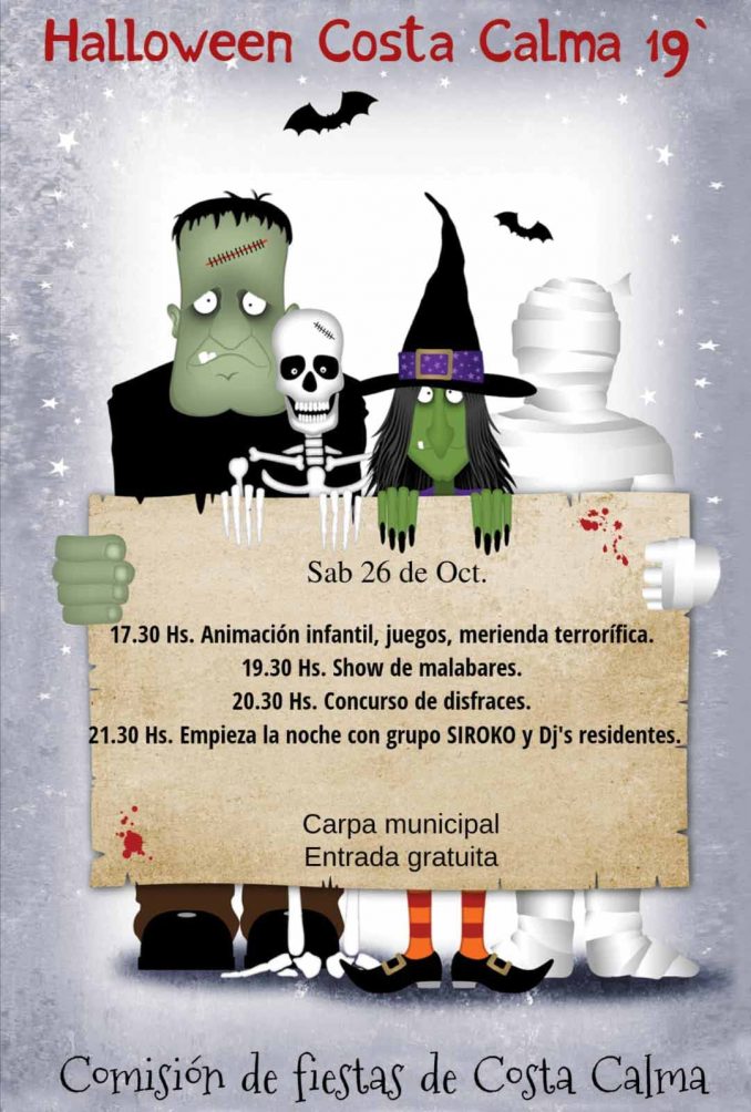 Cartel Halloween Costa Calma web 1