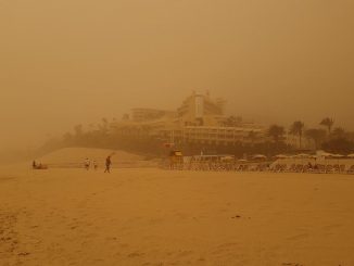 Calima Extrem auf Fuerteventura