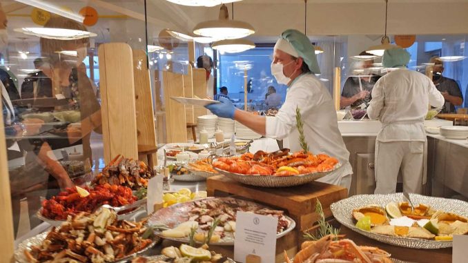 Buffet-Neue-Normalität