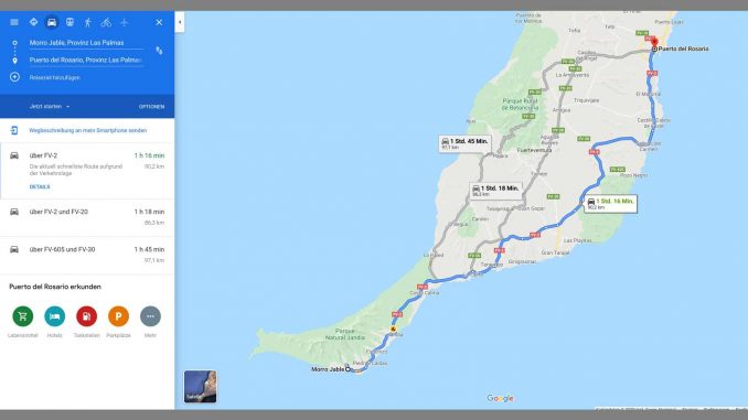 Morro Jable Puerto del Rosario