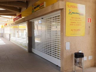 Supermarkt geschlossen