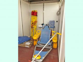 Neues Material für die Rettungstürme in Pajara