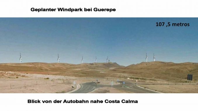 Windpark-von-Autobahn