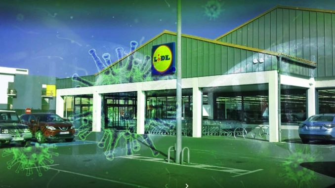 LIDL Fuerteventura wegen Corona geschlossen