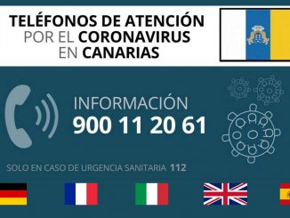 kanarische Corona Hotline