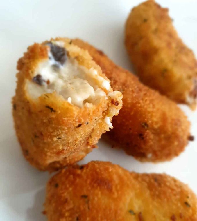 Croquetas innen