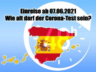 Wie alt darf der Coronatest bei Einreise nach Spanien sein