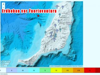 Erdbeben auf Fuerteventura