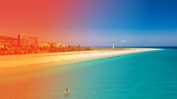 Morro-Jable-Fuerteventura-Hitzewelle-zieht-sich-zurück
