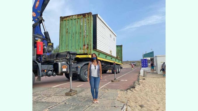 Toiletten-Strand-Fuerteventura