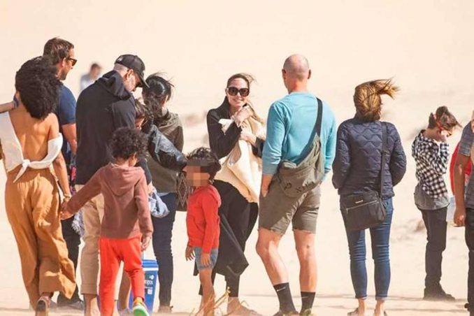 Angelina Jolie Fuerteventura Kite Festival