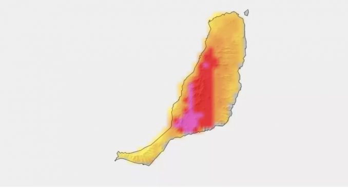 Temperaturen Fuerteventura 2 Oktober 2021