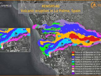 Copernicus La Palma Vulkan