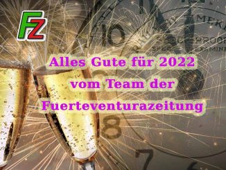 Neujahrsgrüße vom Team der Fuerteventurazeitung 1 Silvester 2021