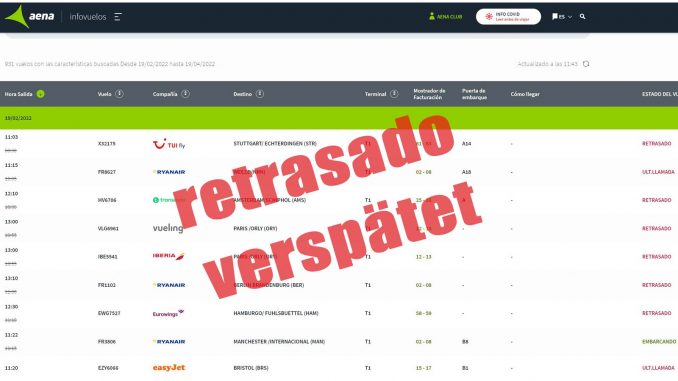 AENA_Fluege_verspaetet_19022022