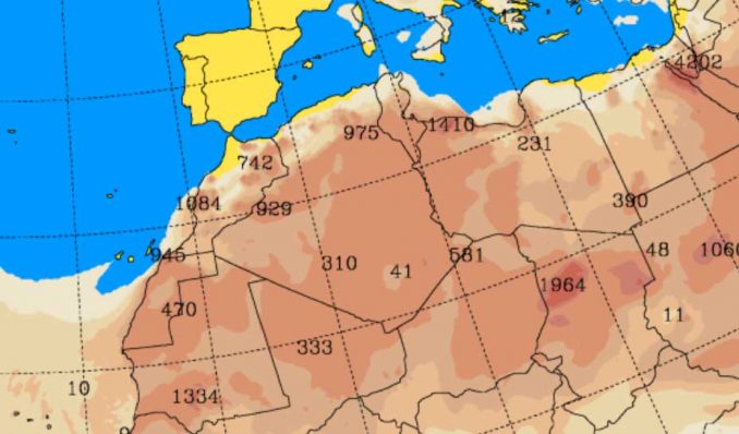 Fuerteventura Wetter: noch eine Woche Calima, aber mit gelegentlichen Atempausen 1 Calima Fuerteve ntura