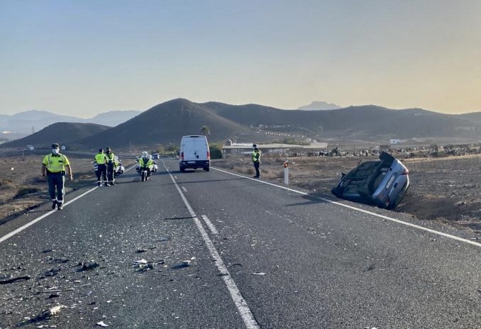 Schwerer Verkehrsunfall mit tödlichen Ausgang im Süden Fuerteventuras 1 schwerer Verkehrsunfall Fuerteventura Tarajalejo 2