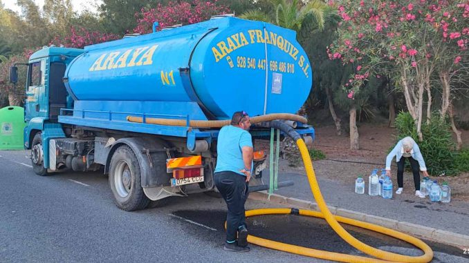 Tankwagen Costa Calma