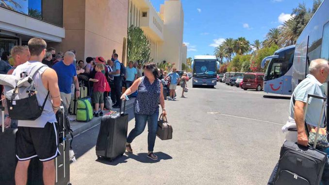 Tui Busse endlich nach Hause