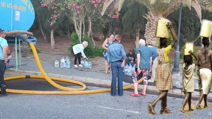 Wasserversorgung-Tankwagen-Costa-Calma-Fuerteventura