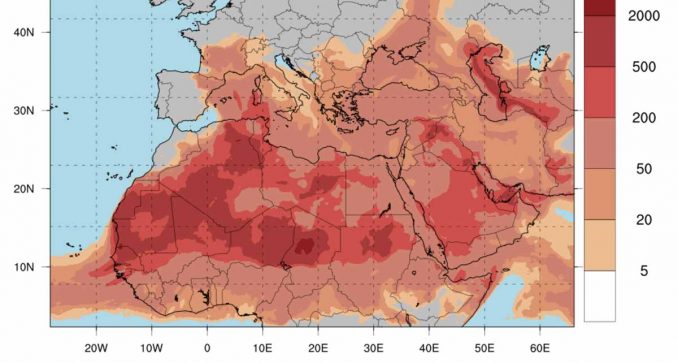 Fuerteventura Wetter: auffrischender Passatwind rettet uns vor neuer Super-Calima 1 Calima Afrika Fuerteventura 1