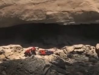 Hubschrauber La Pared Wanderer abgestuerzt