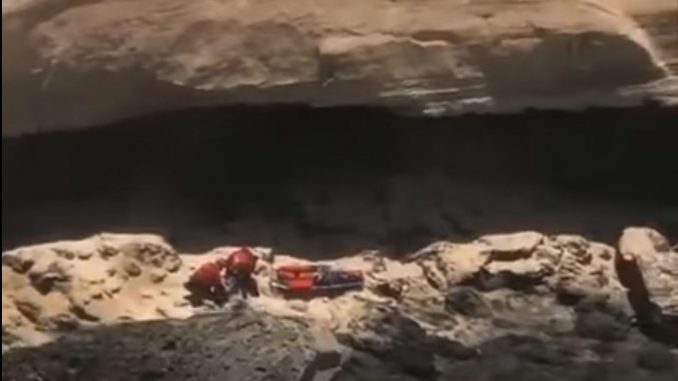 Hubschrauber La Pared Wanderer abgestürzt