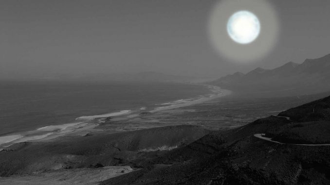 Badetoter-Cofete-Vollmond