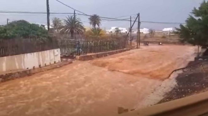 Regen-Tuineje-Fuerteventura