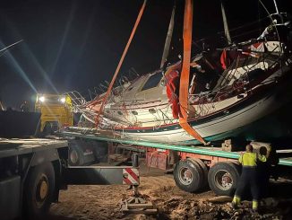 Spirit deBoers Fuerteventura Segelboot geborgen