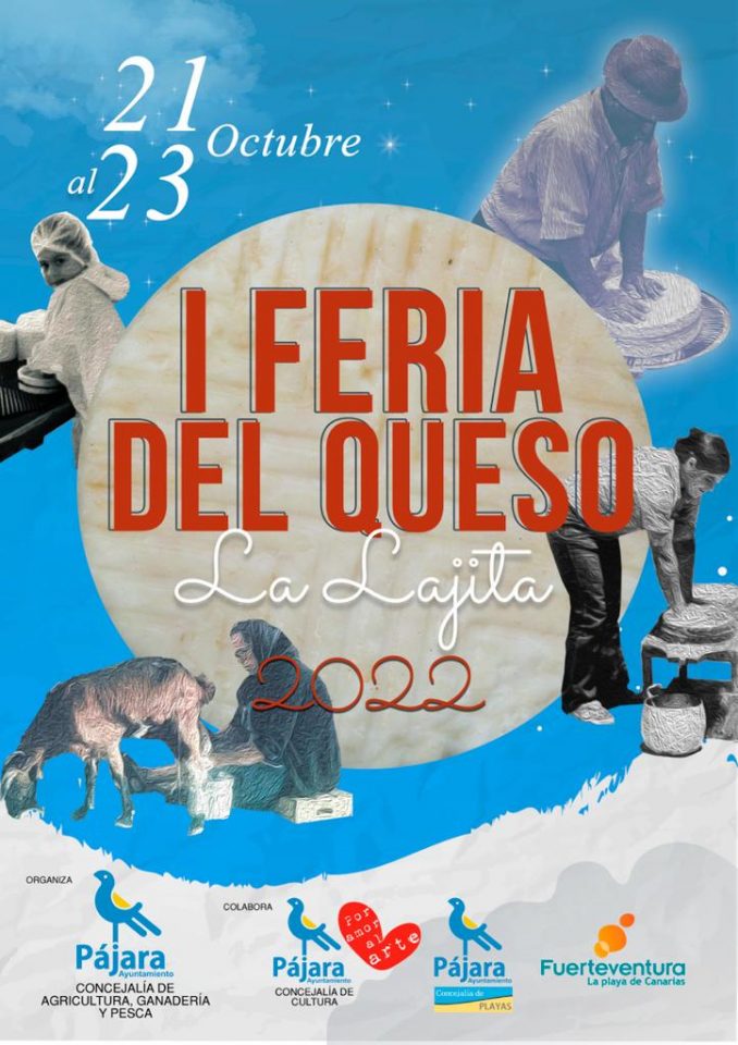 Cartel Feria del Queso La Lajita 2022