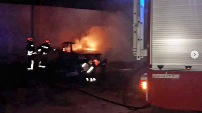 Brennendes-Auto-Fuerteventura