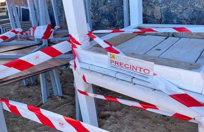 versiegelte Tische Fuerteventura