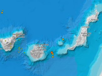 Vier Erdbeben zwischen Fuerteventura und Gran Canaria 1 Erbeben Fuerteventrura 07 Januar 2023