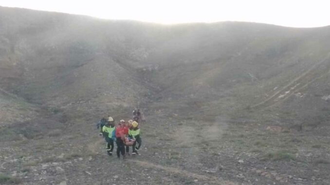 Fuerteventura-verletzter-Wanderer-Hubschrauber