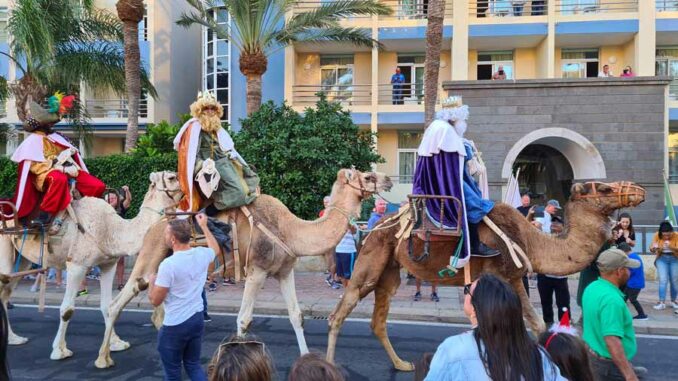 Dreikönigsumzüge im Süden von Fuerteventura- ein Erlebnisbericht 1 Koenige Jandia