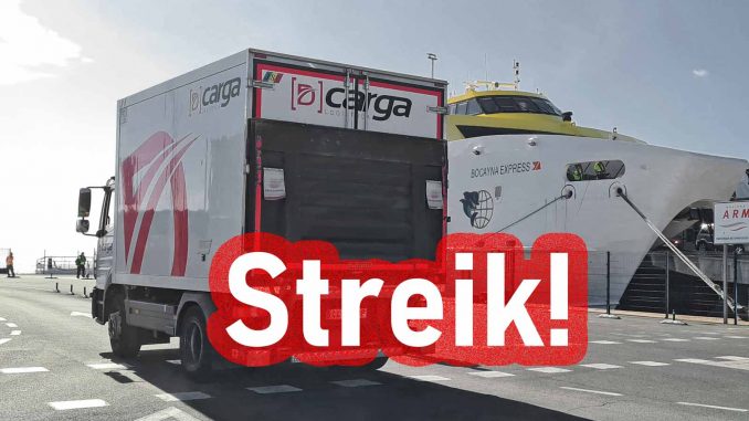 Streik-LKW-Fuerteventura