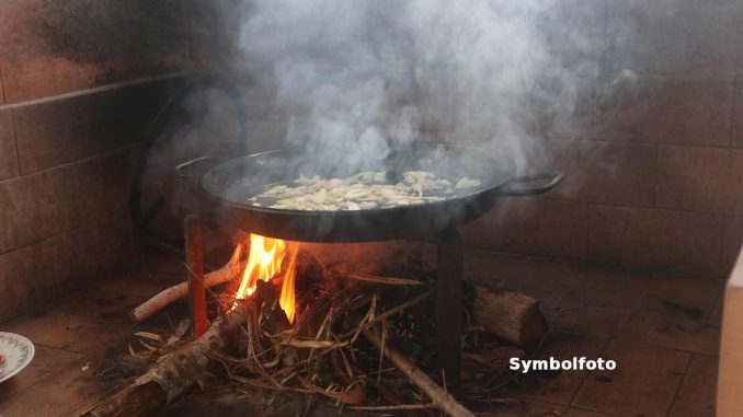 paella-Rauch-Feuer