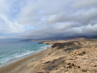 Wolken Sturm Westwind La Pared Fuerteventura